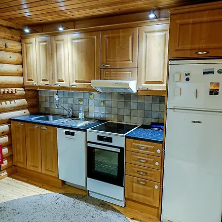 Alpstuga Cozy Log With Sauna And Wifi Muonio