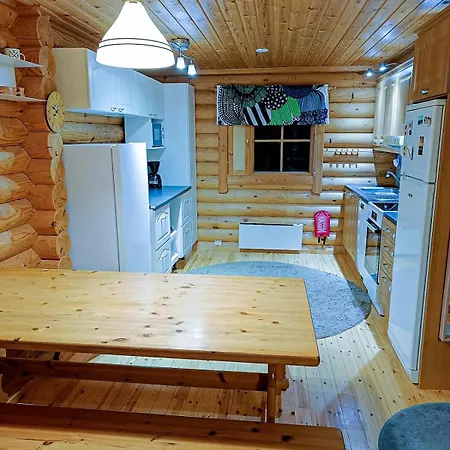 Cozy Log With Sauna And Wifi Muonio